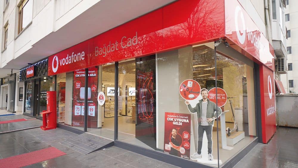 Vodafone Istanbul store Telecom